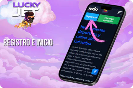 Registro e inicio de sesión en 1Win