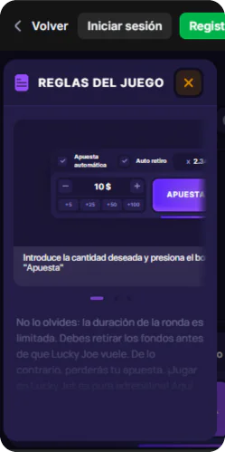 LuckyJet-reglas